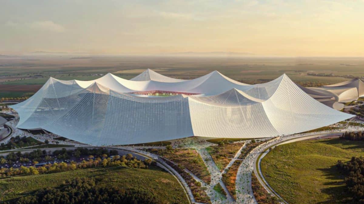 Grand Stade Hassan II : pour la première fois, un média étranger entre dans le chantier géant de Benslimane