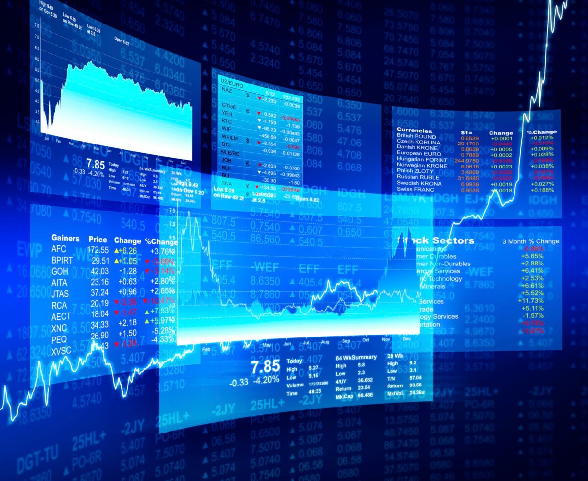 Visualisation de données financières, utilisée comme contexte pour la Bourse de Casablanca.