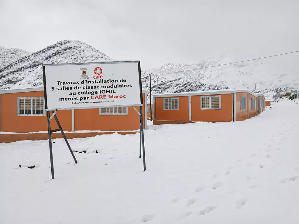 Al Haouz : Care Maroc et le ministère de l’Éducation nationale, un partenariat exemplaire au service de la résilience