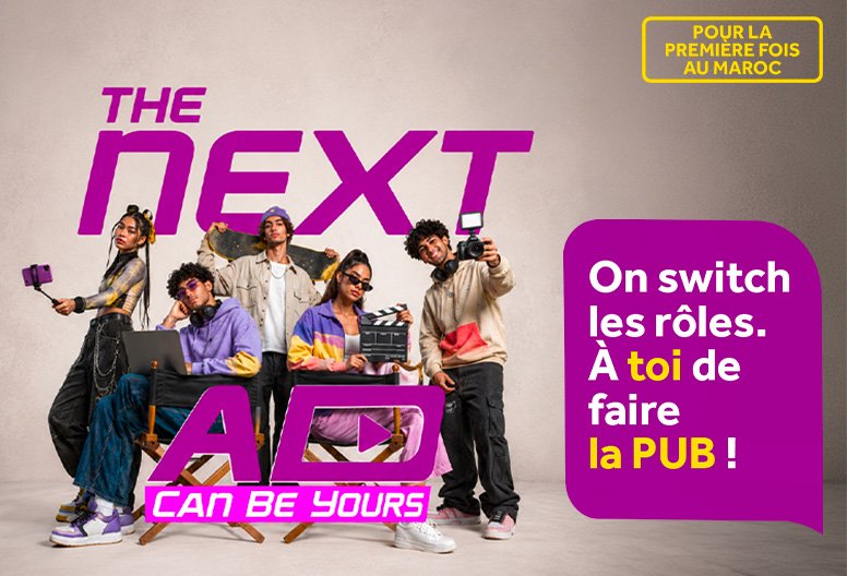 Avec « The Next Ad », Inwi confie sa prochaine publicité à la jeunesse marocaine