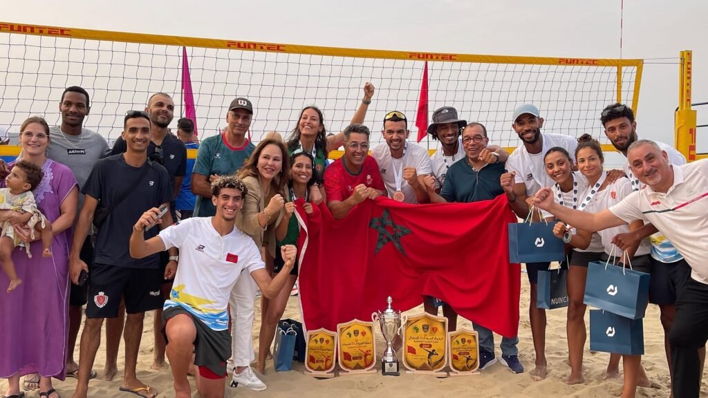 Beach-volley : le Maroc remporte le titre de la 31e édition du Championnat arabe