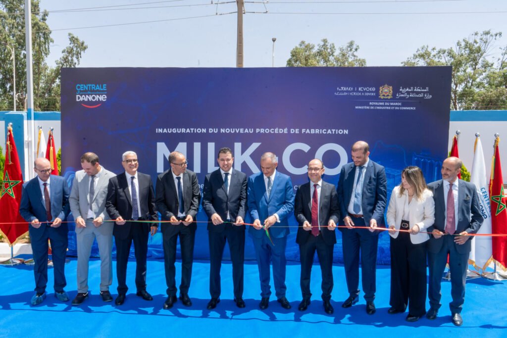 Centrale Danone déploie un nouveau procédé de fabrication à Fkih Ben Salah