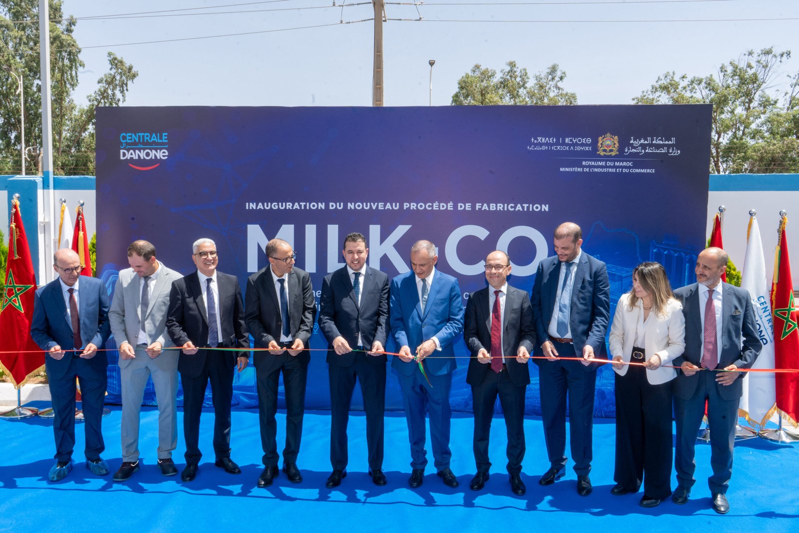 Centrale Danone déploie un nouveau procédé de fabrication à Fkih Ben Salah