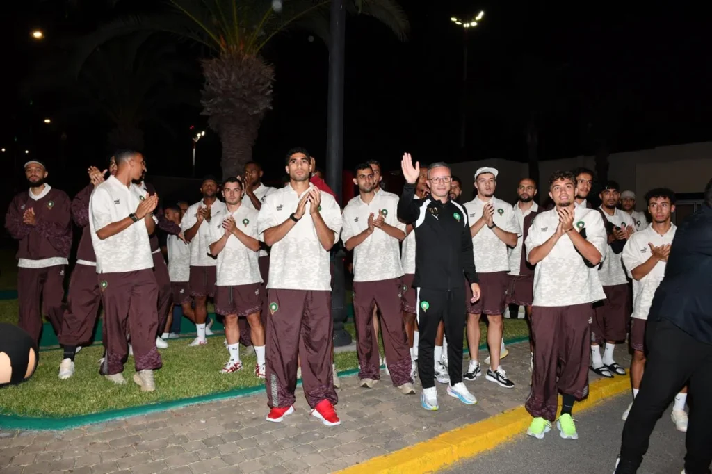Mondial : Retour de l’équipe nationale marocaine à l’aéroport de Rabat