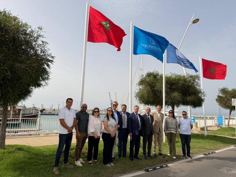 Pavillon Bleu : Tanja Marina Bay et trois plages de Tanger distinguées