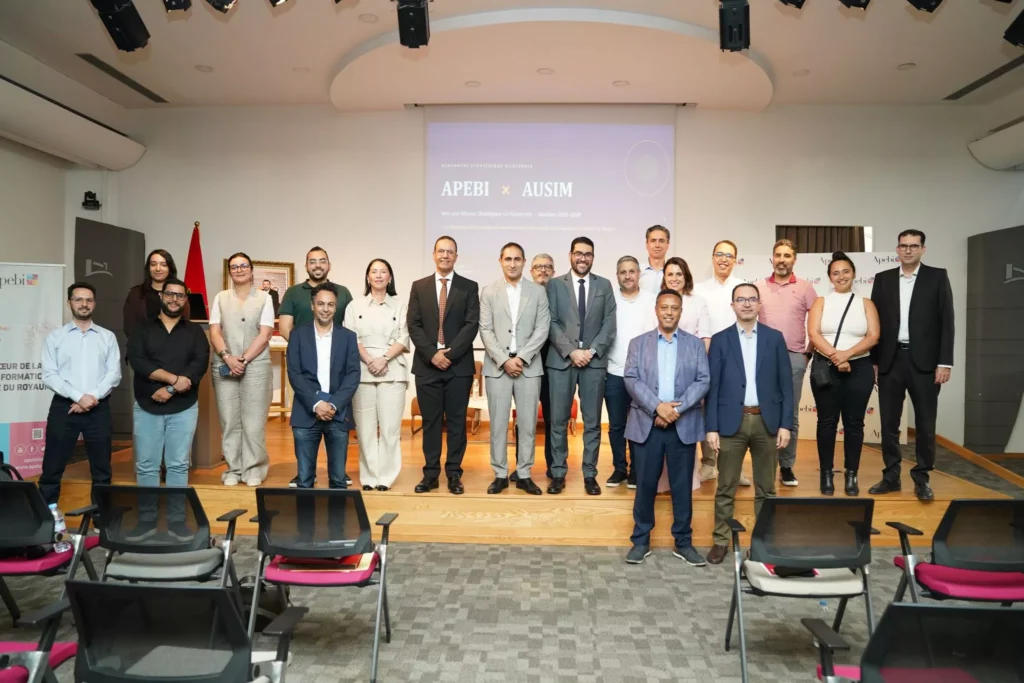 Réunion stratégique APEBI × AUSIM pour accélérer la transformation numérique