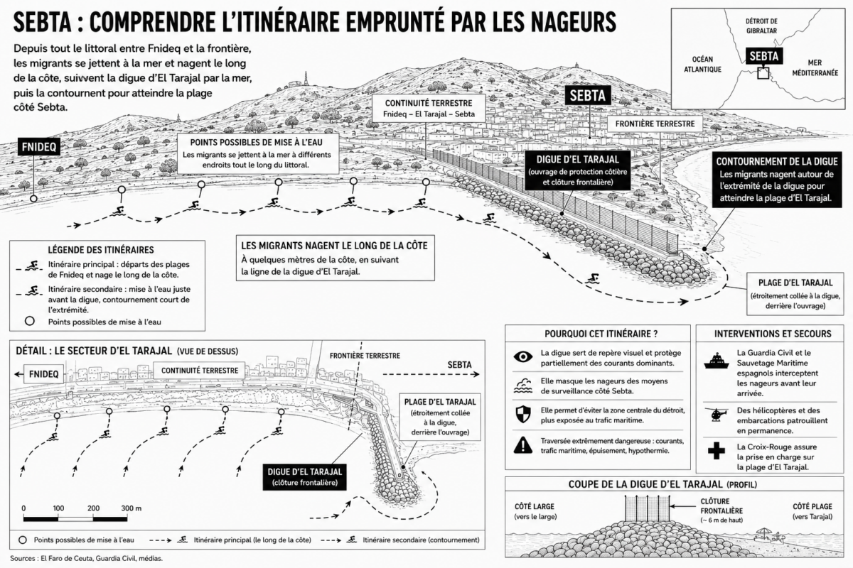 Sebta : tous les migrants seront rapatriés au Maroc, aucune régularisation