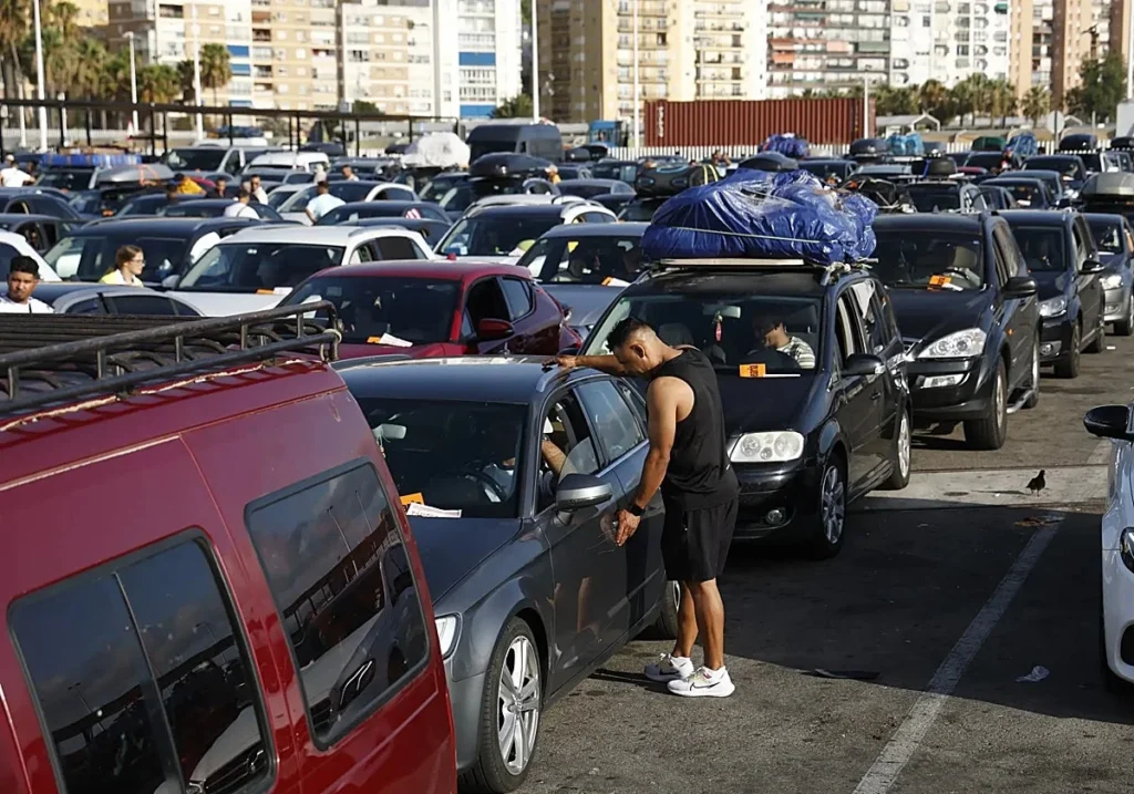 Record pour l’opération Marhaba : 39 000 passagers et 10 000 véhicules ont traversé en une seule journée
