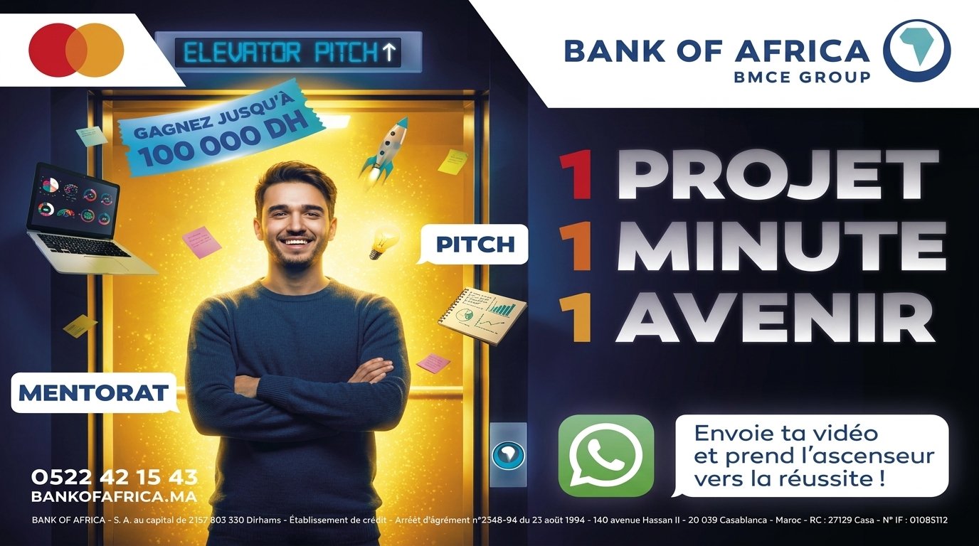 BANK OF AFRICA et Mastercard relancent « Elevator Pitch » pour soutenir les entrepreneurs