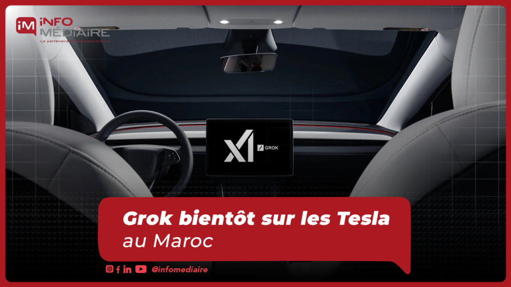 Grok, l’assistant de xAI, bientôt disponible sur les Tesla au Maroc
