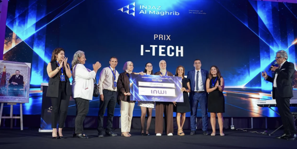 inwi décerne le prix i-TECH à Isharatech