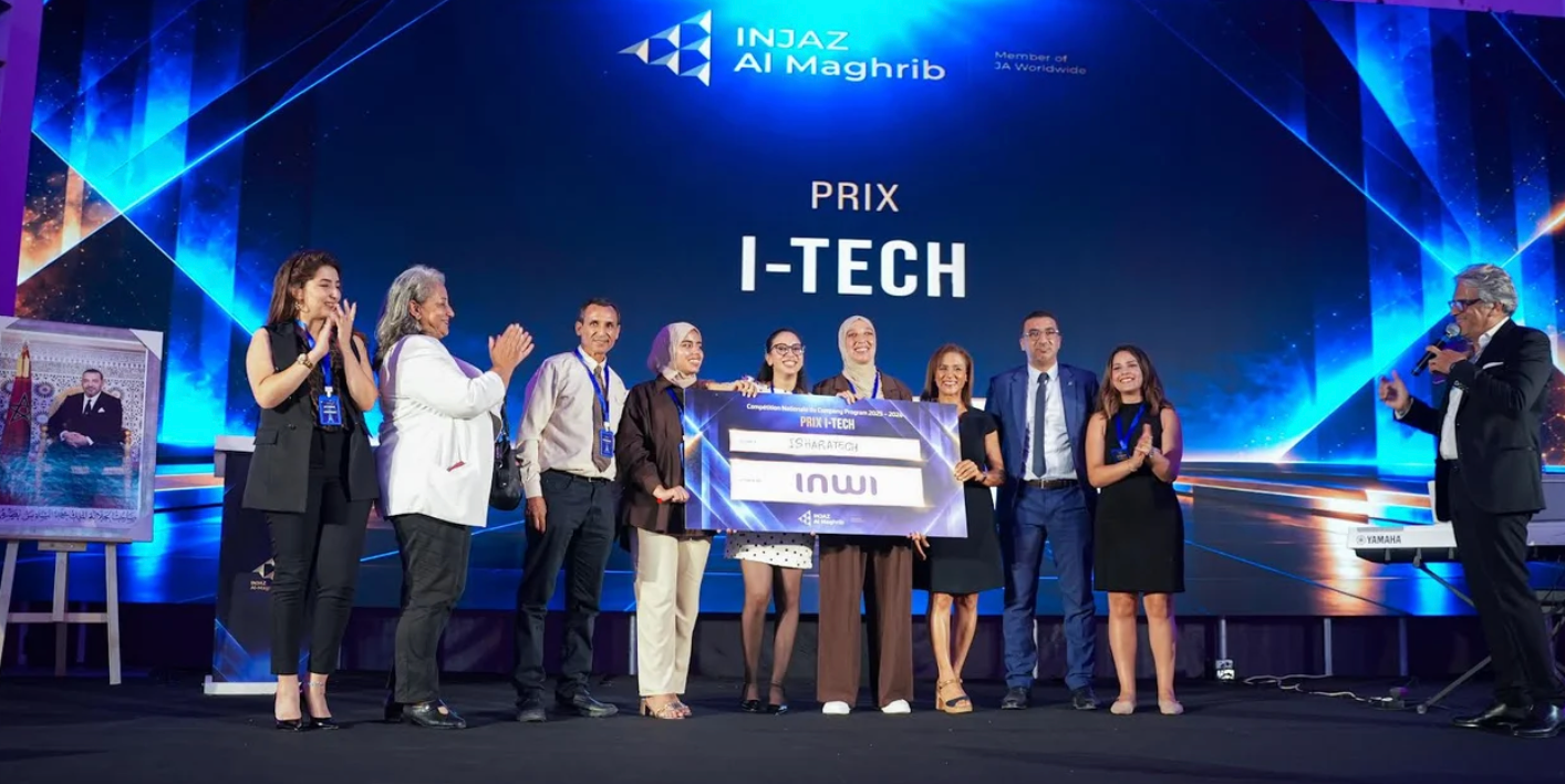 inwi décerne le prix i-TECH à Isharatech