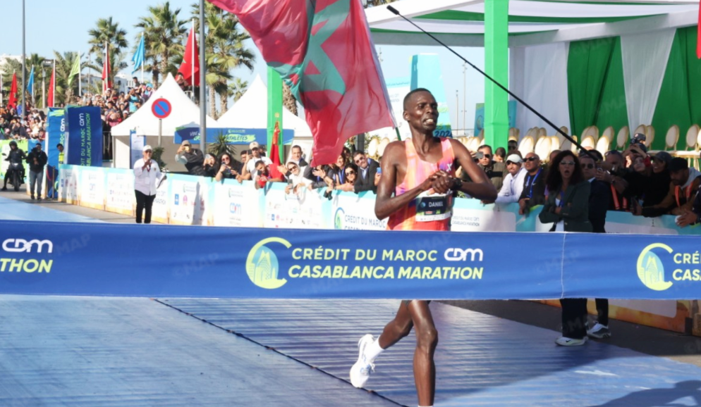 Marathon de Casablanca : le Kényan Daniel Kiprono Sang remporte la 17e édition