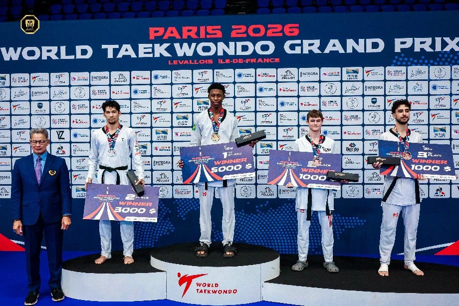 Taekwondo : le Marocain Haitham Zarhouti décroche le bronze au Grand Prix de Paris
